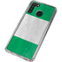 Nigeria Flag Distressed Galaxy A21 Clear Case